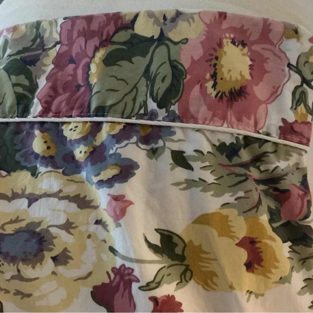 Vintage Cotton Floral Duvet